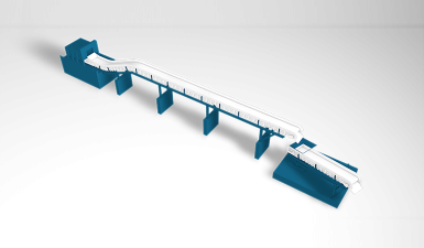 Shear scrap conveyor